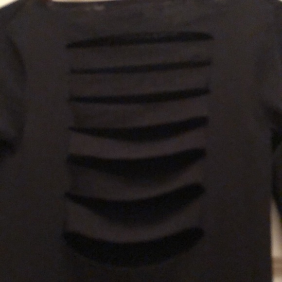 Skull Cashmere Karah Cutout Dress Black S - Picture 11 of 13